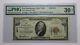 Billet De Banque De La Monnaie Nationale De 10 Dollars De Far Rockaway, New York, Ny, Daté De 1929, Numéro De Série Ch #9271, état Vf30.