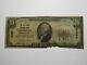 Billet De Banque De La Monnaie Nationale De Dillsburg, En Pennsylvanie, Pa, De 10 Dollars De 1929, Ch #2397.