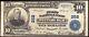Billet De Banque De La Première National Bank De 1902 De 10 $, Pittsburg, Pennsylvanie, En Très Bon état De Conservation