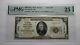 Billet De Banque National Nj De Millville New Jersey De 1929 De 20 $, Numéro De Série 1270, état De Conservation Vf25 Pmg