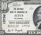 Billet De Banque National De 10 $ D'altus, Oklahoma 1929 Pmg 65 Epq Devise De L'oklahoma 4132