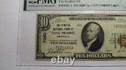 Billet de banque national de 10 $ de Long Prairie Minnesota MN de 1929 Ch 7080 VF25