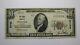 Billet De Banque National De 10 Dollars 1929 Suffolk Virginia Va Charter #9733 Vf