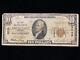 Billet De Banque National De 10 Dollars De 1929 Great Falls Mt Note De Monnaie Rare # 3525