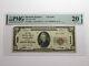 Billet De Banque National De 20 $ De 1929 De Barnard, Kansas, Ks, Note De Banque Ch #8396 Vf20 Pmg