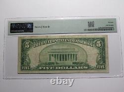 Billet de banque national de 5 $ 1929 Afton New York NY Ch. #11513 VF20 PMG