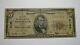 Billet De Banque National De 5 $ De 1929 Birmingham Alabama Al Ch. #3185 Rare