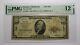 Billet De Banque National De Hominy, Oklahoma Ok De 10 1929 $, Ch. #7927 F12 Pmg