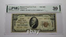 Billet de banque national de Painted Post, New York NY de 1929 de 10 $, numéro de série 13664, état VF30