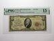 Billet De Banque National De Pennsylvanie Pa De 10 $ De 1929 à Scenery Hill, Numéro De Série #7262, En état F15