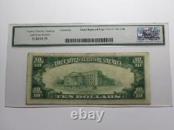Billet de banque national de Pennsylvanie de 1929 de la Jersey Shore de 10 $ #13197 VF25