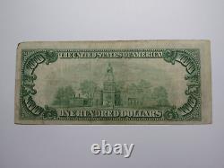 Billet de banque national de l'Illinois de 1929 de 100 $ de la Réserve fédérale de Chicago