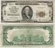Denver Co 1929 $ 100 Devise Nationale Très Bas En Série # 000022 Colorado Bank Note