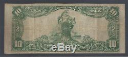 Elgin, Illinois Il! 10 $ 1902 Monnaie Nationale Union Banque Nationale - Kane Scarce