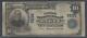 Elgin, Illinois Il! 10 1902 $ Union Banque Nationale Monnaie Nationale Kane Scarce