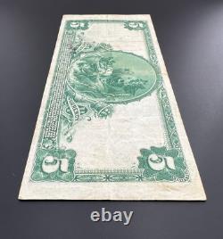 États-unis U. S. $ 5 Devise Grande Banque Nationale Note De New York Série 1902