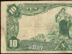 Grand 1902 $ 10 Dollars Calumet Banque Nationale De Chicago, Monnaie En Papier-monnaie
