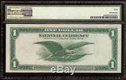 Grand 1918 Facture De 1 $ Dollar Boston Frbn Bank Note Monnaie Nationale Fr 710 Pmg 40