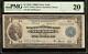 Grand Billet De 1918 $1 Dollar Green Eagle Bank Note National Currency Fr 713 Pmg Vf