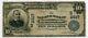 Grand Billet De La Banque Nationale Hustonville Danville Kentucky 1902 Rare 10 $ Currency