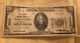 Illinois Banque Nationale De Springfield Il 1929 20 $ Monnaie Nationale #3548 Nice