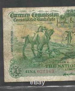 La Banque Nationale Limitée £ 1 / Punt, Banque Consolidée De La Commission Monétaire