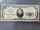 La First National Bank Of Morrow Ohio Ch # 8709 Monnaie Nationale 1929 $ 20 Ty. 1