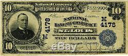 Monnaie Nationale 10 $ La Banque Nationale Du Commerce St. Louis, Missouri, Vf / Xf