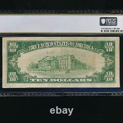 Monnaie nationale de 1929, Banque nationale de Salt Lake City, billet de 10 $, PCGS VF25, livraison gratuite.