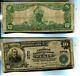 Pekin Illinois 1902 10 $ American National Bank Devise Note Vg 9 Connu 3667p