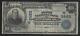 Pittsburg, Kansas! 10 $ 1902 First National Bank National Fnb Monnaie Scarce Ks