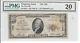 Pmg $ 10.1929 Winterset La Première Note De La Banque Nationale De L'iowa Bill Ch # 1403