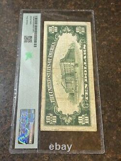 SASA 1929 $10 Monnaie nationale Réserve fédérale de Chicago PMG Vf25