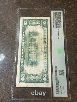 SASA 1929 $20 Devise Nationale Réserve Fédérale de Minneapolis PMG Vf25