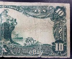 Série 1902 10,00 $ Nat'l Currency, La Banque Nationale De Commerce, St. Louis, Mo