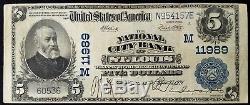 Série 1902 5,00 $ Us Nat'l De La Banque De La Ville De St. Louis, Mo