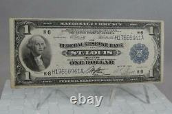 Série 1918 Monnaie Nationale $1 Dollar Federal Reserve Bank St Louis H-8 P0229