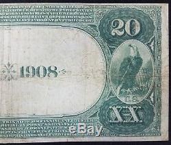 Série De 1882 $ 20,00 Nat'l Monnaie, La First National Bank De Medford, Wi