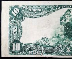 Série De 1902 $ 10.00 Monnaie Nationale, First Bank, Menomonie, Wisconsin