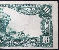 Série De 1902 $ 10.00 Monnaie Nationale, First Bank, Menomonie, Wisconsin
