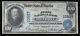 Série De 1902 1914 1ère Banque Nationale À Detroit Mi 100 $ Monnaie Nationale Note