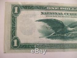 Série De 1918 $ 1 Réserve Fédérale Bank Of Boston, Monnaie Nationale