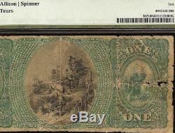 Série Originale $ 1 Ellenville Home Banque Nationale Monnaie Billets Billet Monnaie Pmg