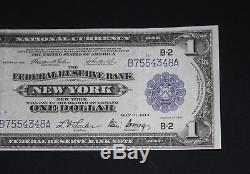 Thriftchi Grande Banque Fédérale De La Banque De New York Monnaie Nationale Série 1 $ 1918